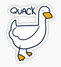 Quack Duck Sticker