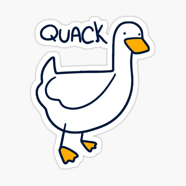 Duck Stickers Redbubble 