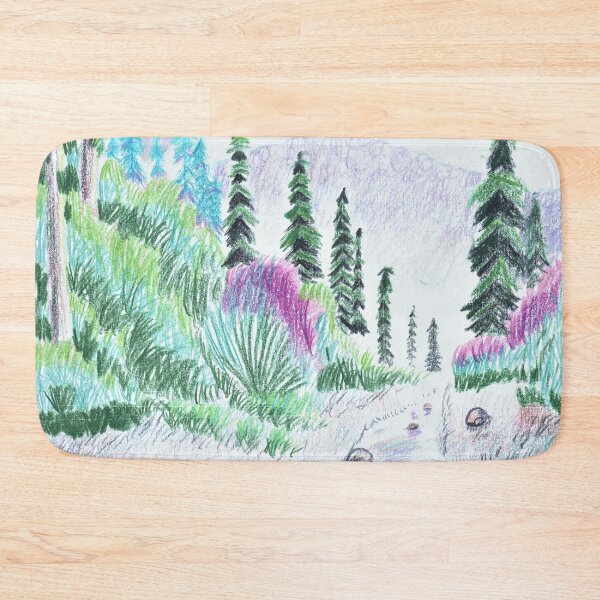 Item preview, Pink Forest with Stream designed and sold by VillainousArtCo.