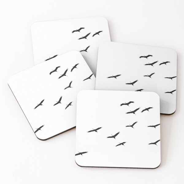 Item preview, Ten of Them. Eurasian crane transparent designed and sold by Jouko Lehto Photography.