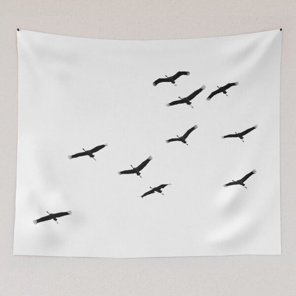 Item preview, Ten of Them. Eurasian crane transparent designed and sold by Jouko Lehto Photography.