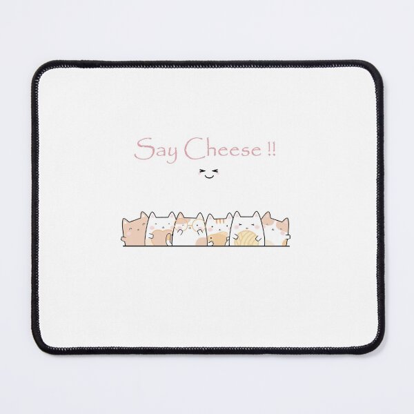 Item preview, Cute Cats say Cheese!| Lovely Cat| AdorableCat| Cute Cat Gifts designed and sold by Karry-Pat.