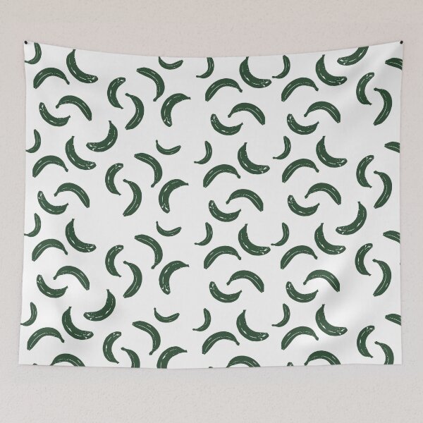 Item preview, Cute Green Banana Pattern designed and sold by ariamuhammad.