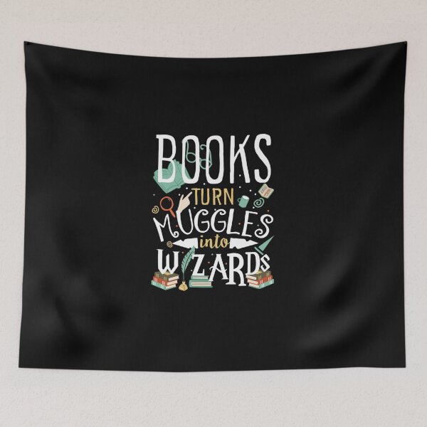 Item preview, Books turn Muggles into Wizards Essential designed and sold by ger2jmavis.