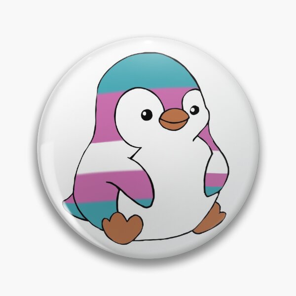 Item preview, Trans pride penguin  designed and sold by Loser-phrog.