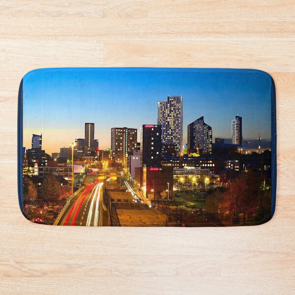 Item preview, Leeds Cityscape Blue Hour  designed and sold by Alisonchambers2.