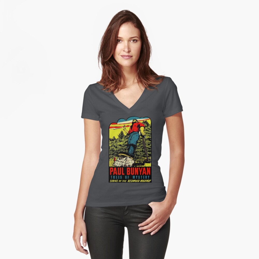 Vista previa del artículo con la obra «Camiseta entallada de cuello en V», diseñado y vendido por hilda74.