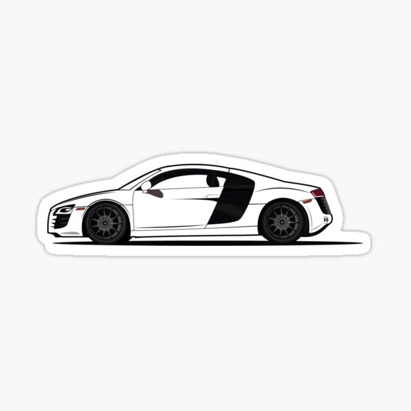 Audi R8 Logo Decal Sticker