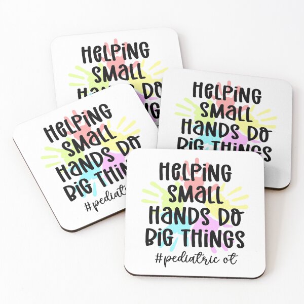 Item preview, Pediatric OT Helping small hands do big things | Occupational Therapist | OT | Occupational Therapy gifts designed and sold by Violet Treasures.