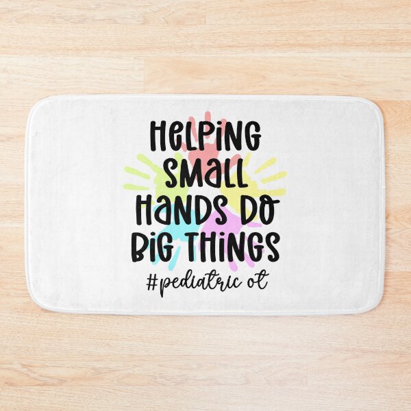 Item preview, Pediatric OT Helping small hands do big things | Occupational Therapist | OT | Occupational Therapy gifts designed and sold by Violet Treasures.