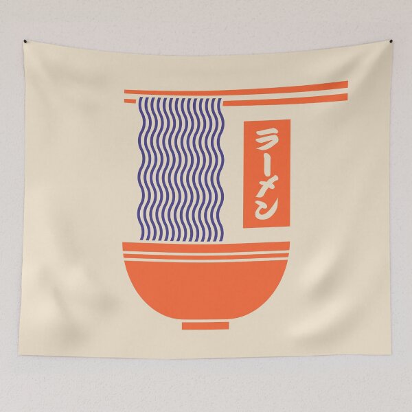 Item preview, Ramen Minimal - Cream designed and sold by VoodooCircus.