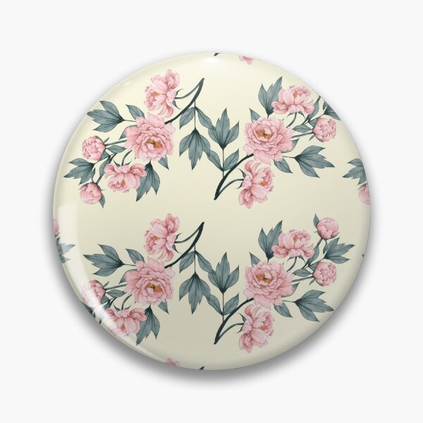 Item preview, Pink Vintage Rose Branches Pattern (With White Background) designed and sold by Vimbuy.