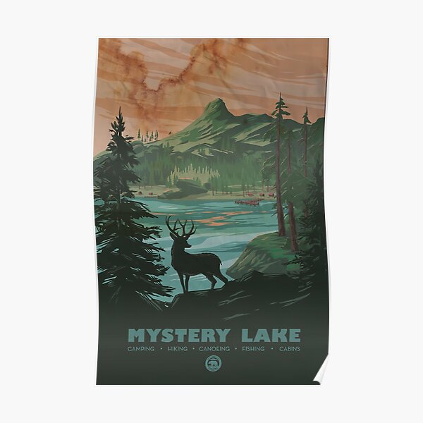 Mysteriöser See Poster