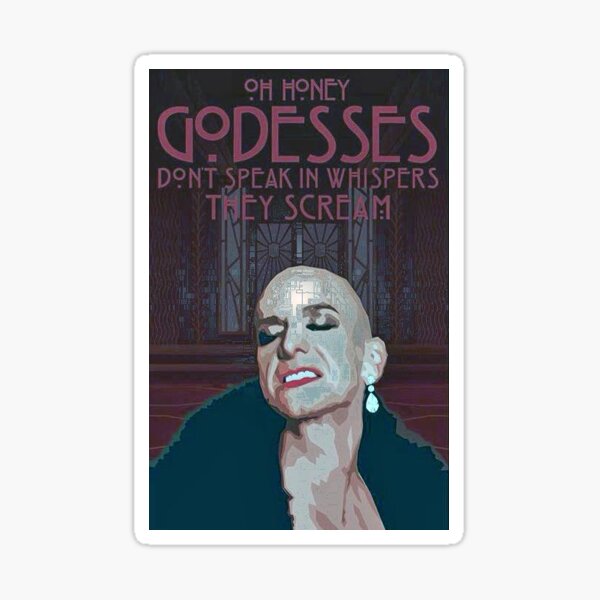 Liz taylor AHS Sticker