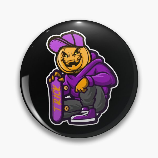Item preview, Pumpkin Monster Skater Boi Trick Or Treat Graphic designed and sold by GO SHIRT-TEE.