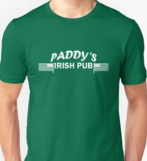 Paddys Irish Pub white Unisex T-Shirt