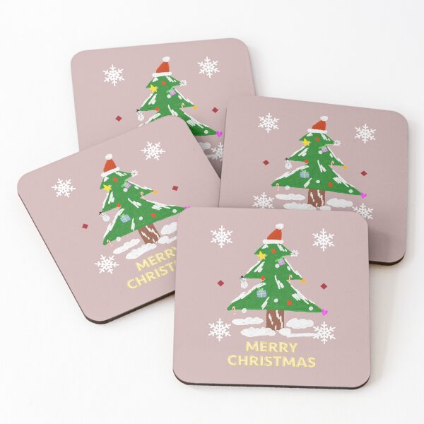 Item preview,  snowy christmas tree designed and sold by peaceful-space.