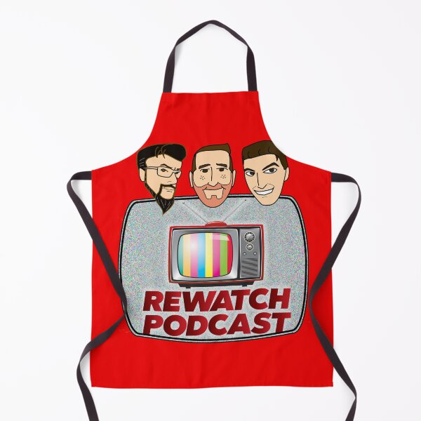 Item preview, Rewatch Podcast Logo with Host Faces designed and sold by Rewatch-Podcast.