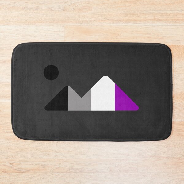 Item preview, Moon and Mountains Ace. Asexual Pride designed and sold by Subtle Pride Shop.