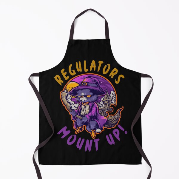 Item preview, Regulators Mount Up Halloween Witch Cat designed and sold by Fabvity.