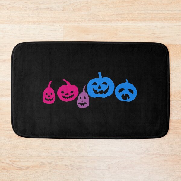 Item preview, Jack-o-lantern Bi Flag Pumpkins. Bisexual Pride designed and sold by Subtle Pride Shop.
