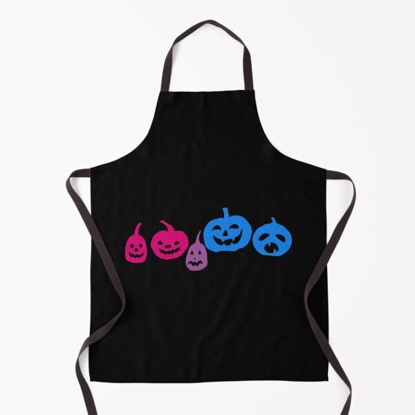 Item preview, Jack-o-lantern Bi Flag Pumpkins. Bisexual Pride designed and sold by Subtle Pride Shop.