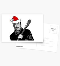 The Walking Dead - Negan Christmas Postcards