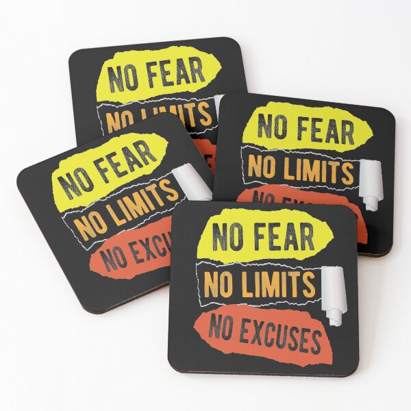 Item preview, No Fear No Limits No Excuses designed and sold by samah82.