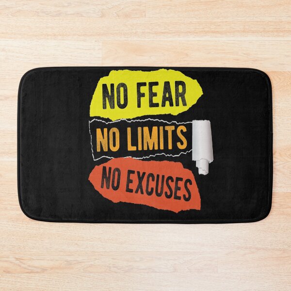 Item preview, No Fear No Limits No Excuses designed and sold by samah82.