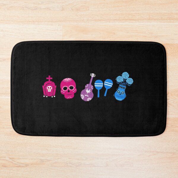 Item preview, Day of the Dead Bi Flag. Bisexual Pride designed and sold by Subtle Pride Shop.