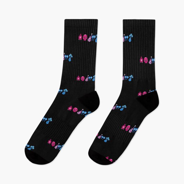 Item preview, Day of the Dead Bi Flag. Bisexual Pride designed and sold by Subtle Pride Shop.