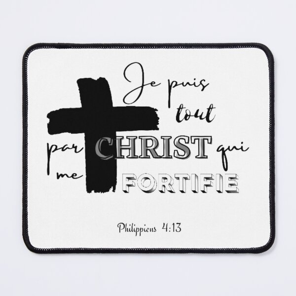 Item preview, Je puis tout par Christ qui me fortifie designed and sold by CherishedCloset.
