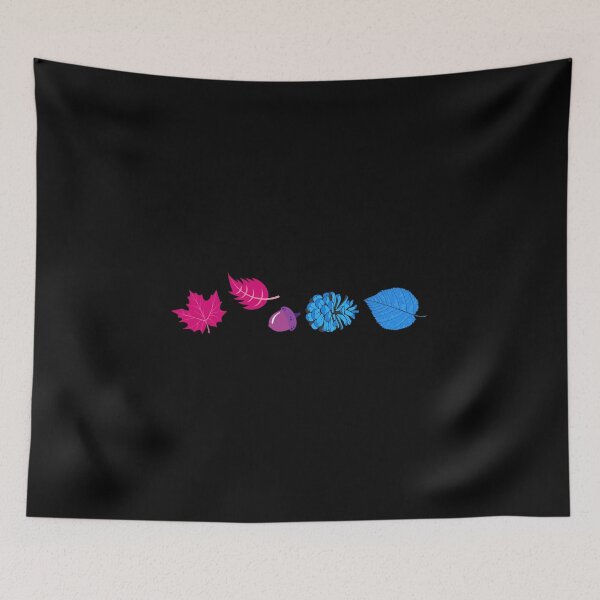 Item preview, Fall Autumn Thanksgiving Leaves Bi. Bisexual Pride designed and sold by Subtle Pride Shop.