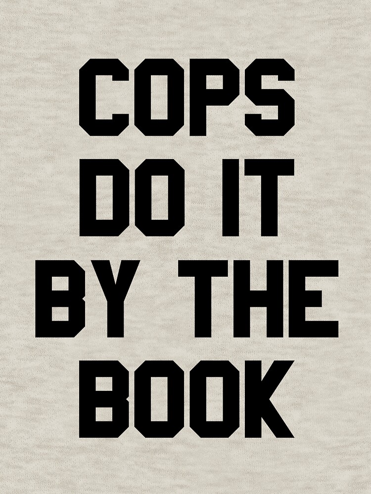 Thumbnail 7 of 7, Pullover Sweatshirt, Halloween 4 Return of Michael Myers - COPS DO IT BY THE BOOK designed and sold by Rewatch-Podcast.
