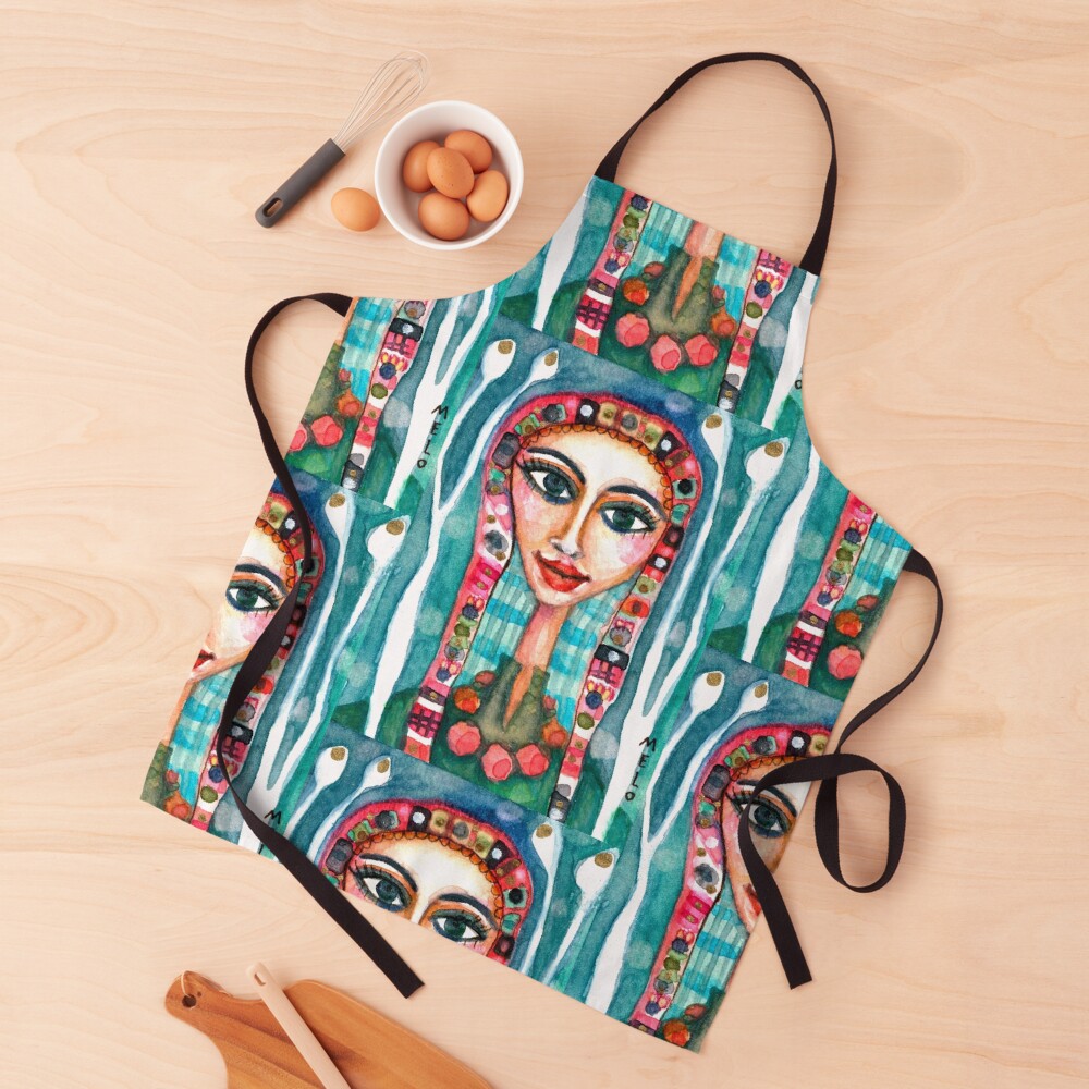 Deco Girl Apron