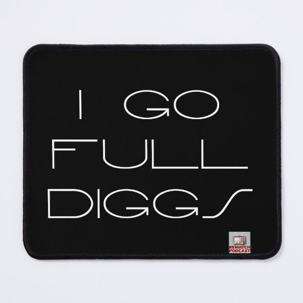 Sliders - I GO FULL DIGGS - as featured on The Rewatch Podcast Mouse Pad