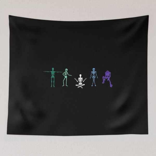 Item preview, Vincian Halloween Skeletons. Gay Men Pride designed and sold by Subtle Pride Shop.