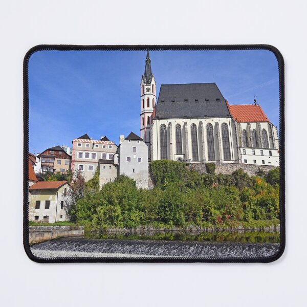 Item preview, Saint Vitus Church on Vltava river in Cesky Krumlov Czech republic designed and sold by goceris.