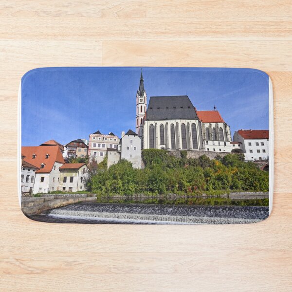 Item preview, Saint Vitus Church on Vltava river in Cesky Krumlov Czech republic designed and sold by goceris.