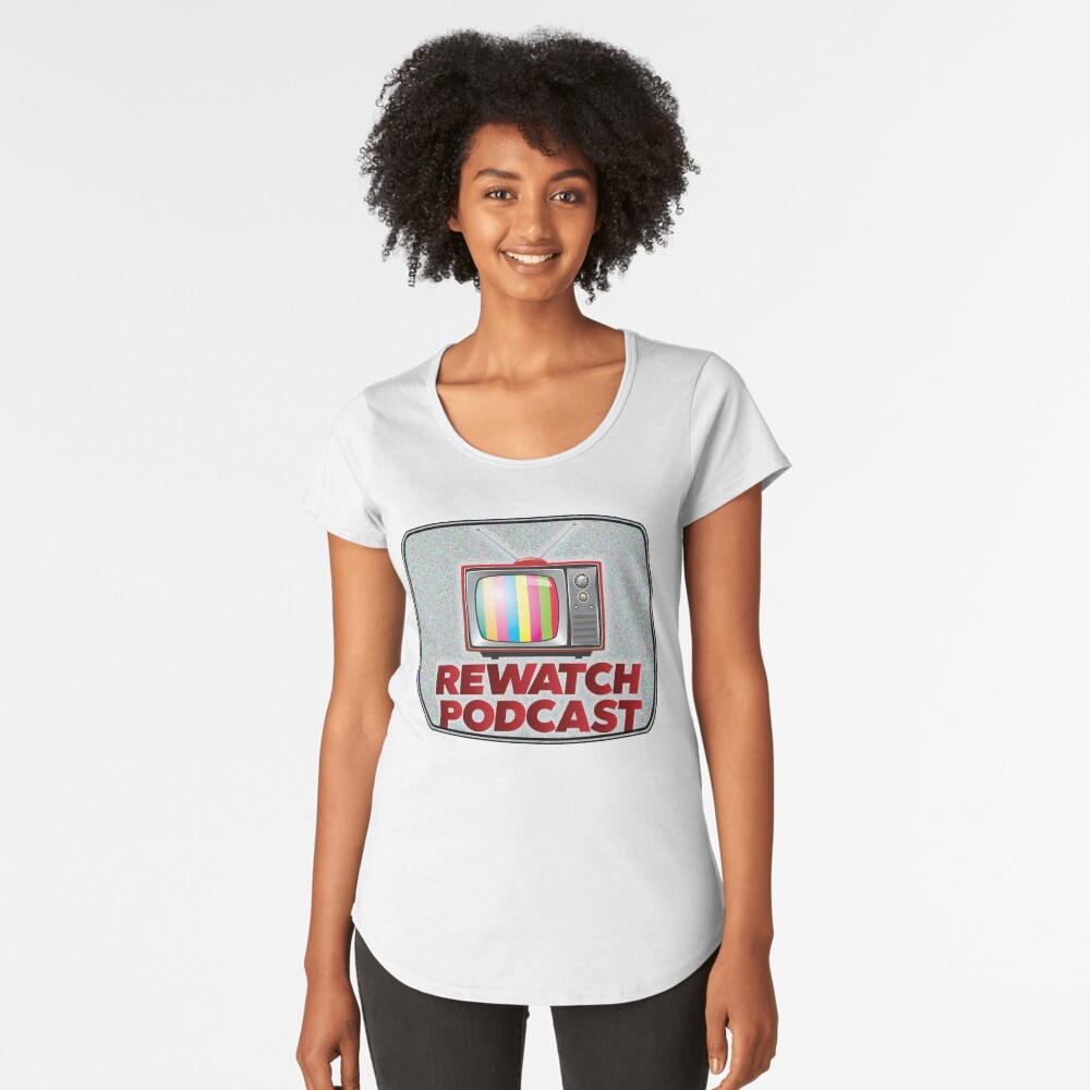 Item preview, Premium Scoop T-Shirt designed and sold by Rewatch-Podcast.
