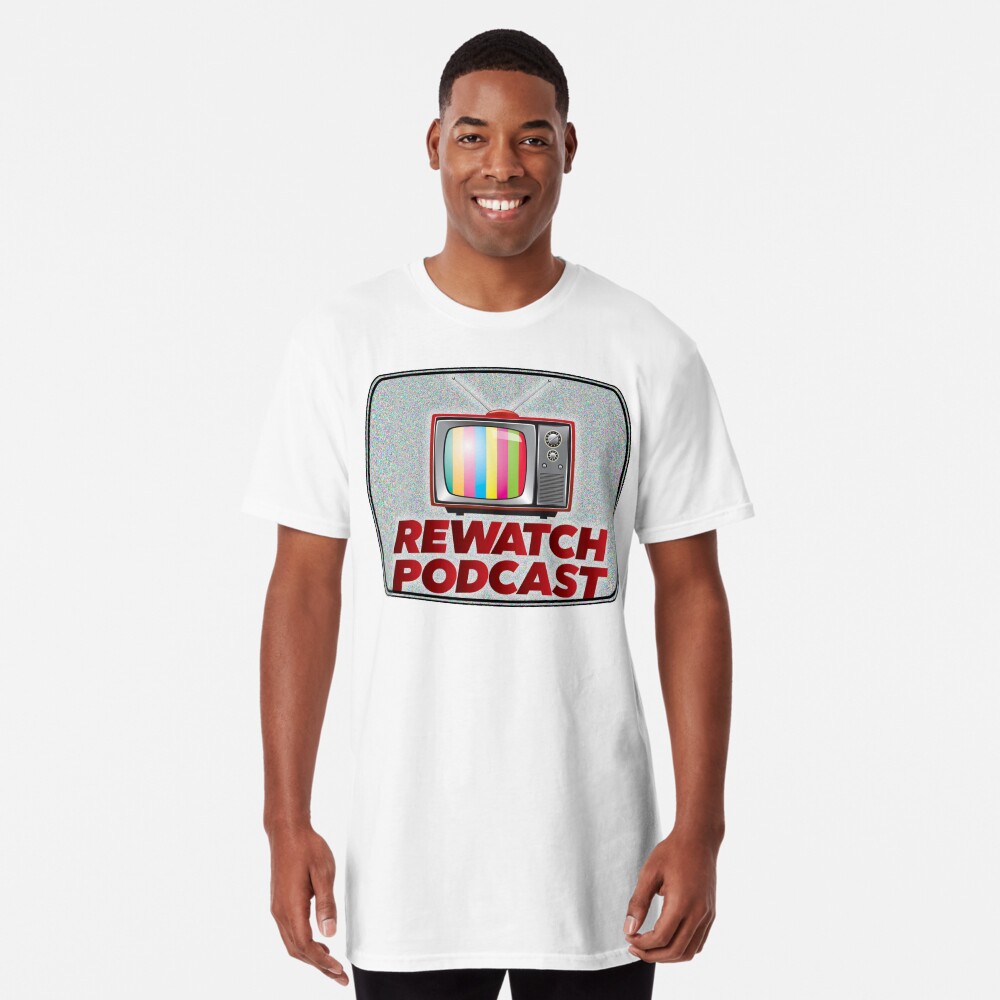 Item preview, Long T-Shirt designed and sold by Rewatch-Podcast.