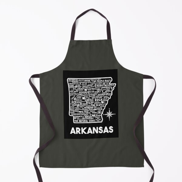 Item preview, Arkansas Map   designed and sold by BrunoDeBears.