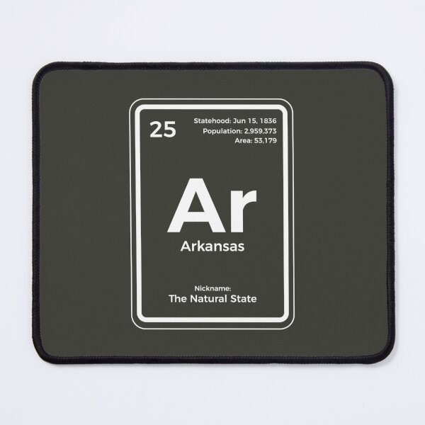 Item preview, Arkansas Periodic Table of the Elements Design  (1) designed and sold by BrunoDeBears.