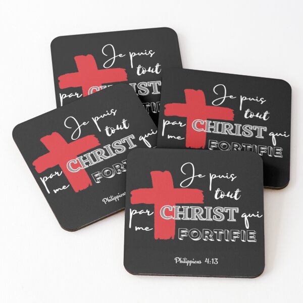 Item preview, Je puis tout par Christ qui me fortifie designed and sold by CherishedCloset.
