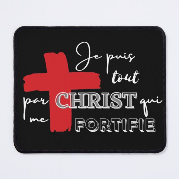 Item preview, Je puis tout par Christ qui me fortifie designed and sold by CherishedCloset.