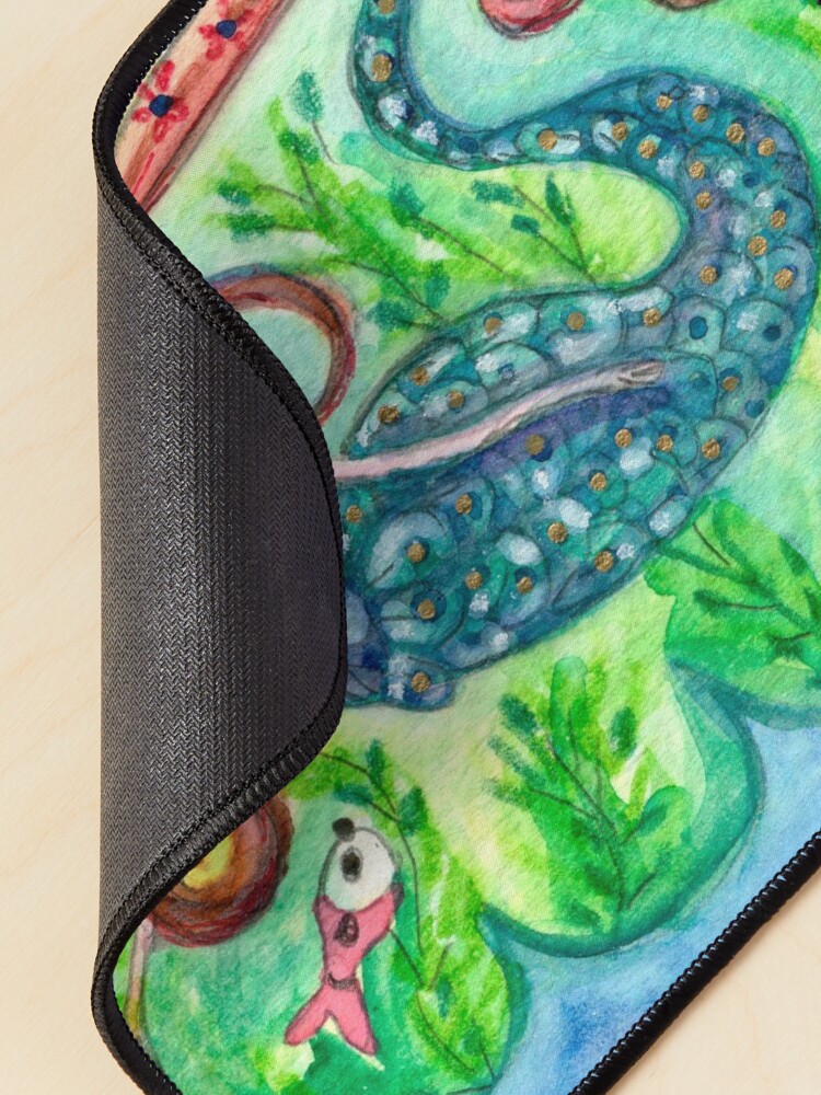Alternate view of Underwater Star Fish Girl Mouse Pad