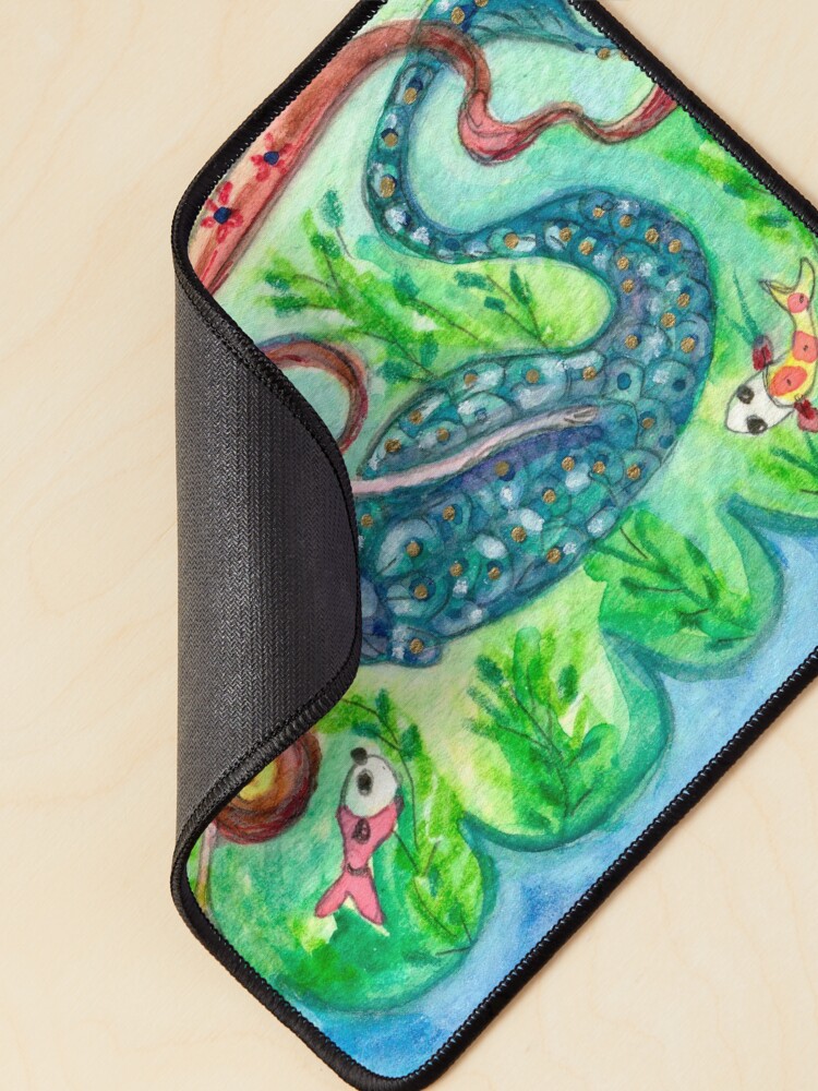 Alternate view of Underwater Star Fish Girl Mouse Pad