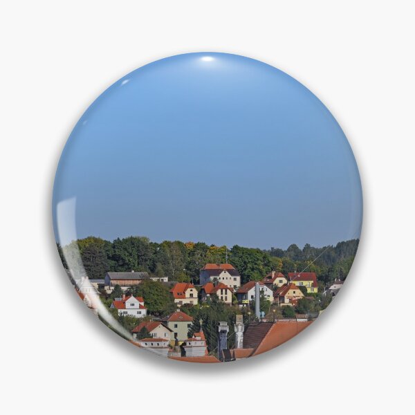 Artikelvorschau, Schlossturm im Stadtbild von Cesky Krumlov Tschechien entworfen und verkauft von goceris.