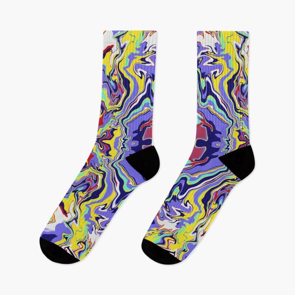 Item preview, Rorschach toes | liquid pour | marble art designed and sold by Amanda Ozga.