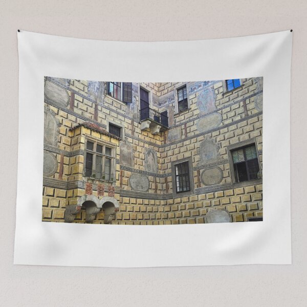 Item preview, walls of medieval castle in Cesky Krumlov Czech Republic designed and sold by goceris.
